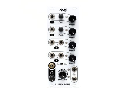 4MS Listen Four Mixer / Output