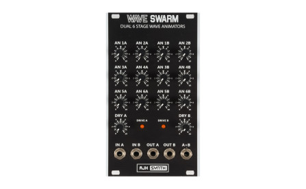 AJH Synth Wave Swarm (Black) Waveform Animator [USED]
