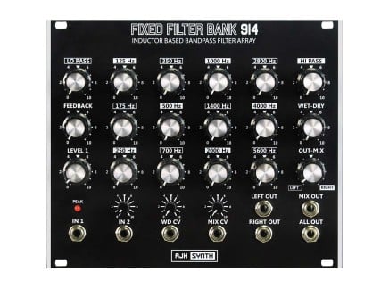 AJH Synth Fixed Filter Bank 914