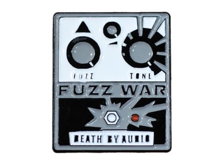 Death By Audio Fuzz War Enamel Pin