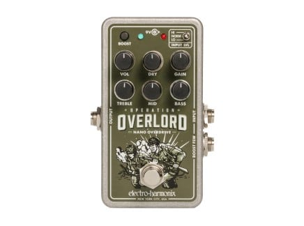 EHX Nano Operation Overlord Overdrive Pedal