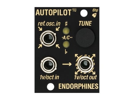 Endorphin.es Autopilot 1U VCO Tuner (Black)