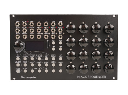 Erica Synths Black Sequencer Four-Track Sequencer [USED]