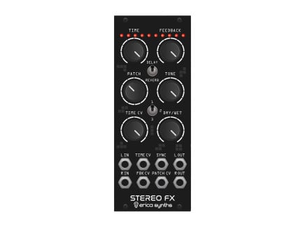 Erica Drum Stereo FX Delay + Reverb Effects