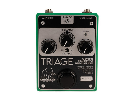 Horothia Triage Preamp + Overdrive Pedal [USED]