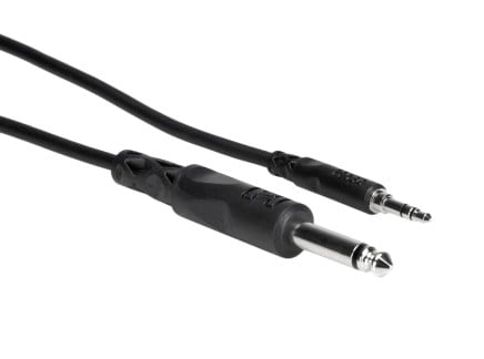 Hosa CMP-100 1/4" TS to 3.5mm TRS Cable