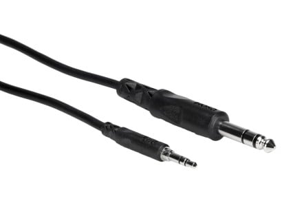 Hosa CMS-100 3.5mm TRS to 1/4" TRS Cable