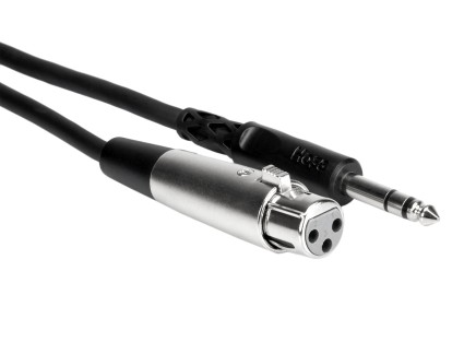 Hosa STX-100F XLRF to 1/4" TRS Cable