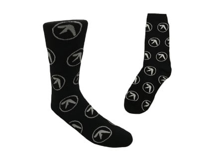 Khonka Klub Aphex Twin Logo Socks (Black)