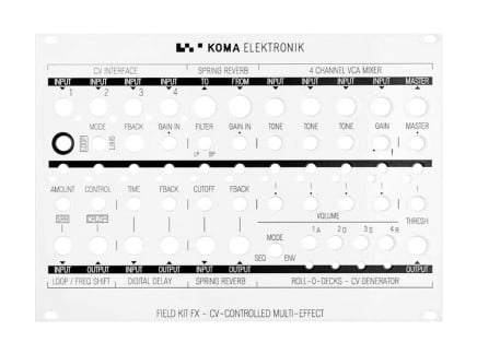 Koma Elektronik Field Kit FX Eurorack Panel