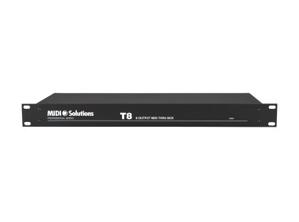 MIDI Solutions T8 8-Output Active MIDI Thru Box