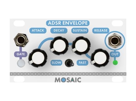 Mosaic ADSR Envelope Generator