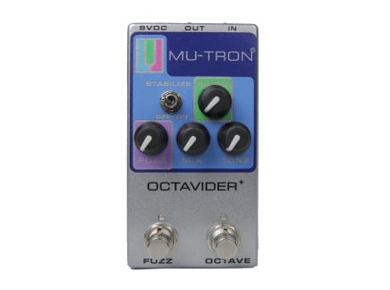 Mu-Tron Octavider+ Octave Divider + Fuzz Pedal