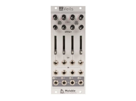 Mutable Instruments Veils V2 Four-Channel VCA and Mixer [USED]