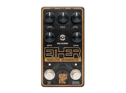 SolidGoldFX Ether Modulated Reverberator Pedal