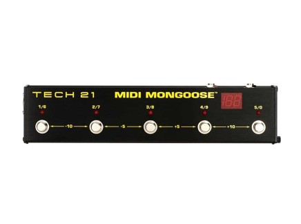 MIDI Mongoose 5-Button Foot Controller