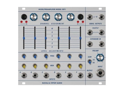 Tiptop Audio Buchla 207t Mixer + Preamplifier