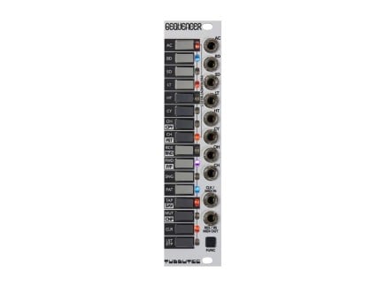 Tubbutec 6equencer TR-Style Sequencer (3U)