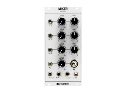 Wavefonix 3-Channel Stereo Mixer - Standard
