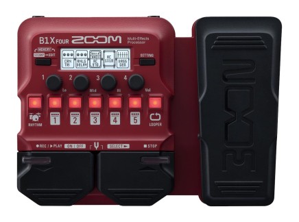 Zoom B1X FOUR Bass Multi-FX Processor