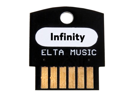 Elta Music Infinity Cartridge for Console Multi-Effects Pedal front view