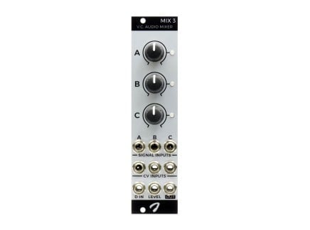 Mix 3 3+1 Channel Voltage Controlled Audio Mixer