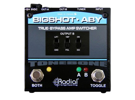 BigShot ABY True Bypass Switcher Pedal v2