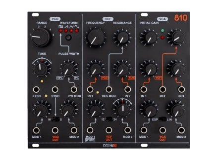 System 80 810 Mk2 Full Synth Voice Eurorack Module
