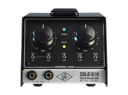 Solo / 610 Classic Tube Microphone Preamp / DI Box